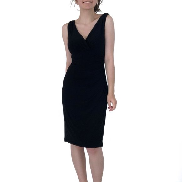 Ralph Lauren Dresses & Skirts - Ralph Lauren Black Bodycon Knee Length Dress